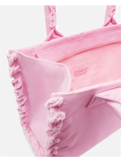 Beach Shopper in canvas riciclato PINKO | 100782A1WQ/N78Q